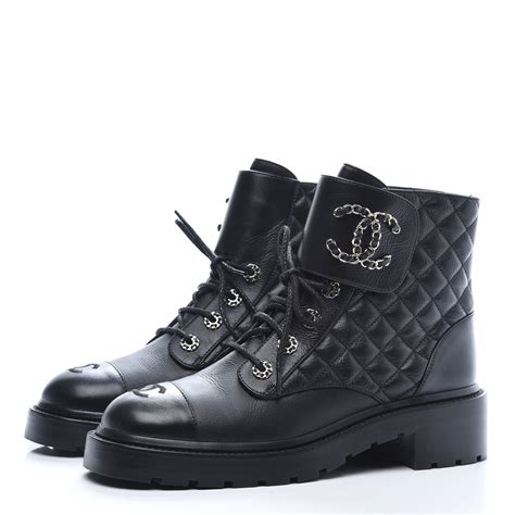 buy chanel combat boots|chanel quilted combat boots.